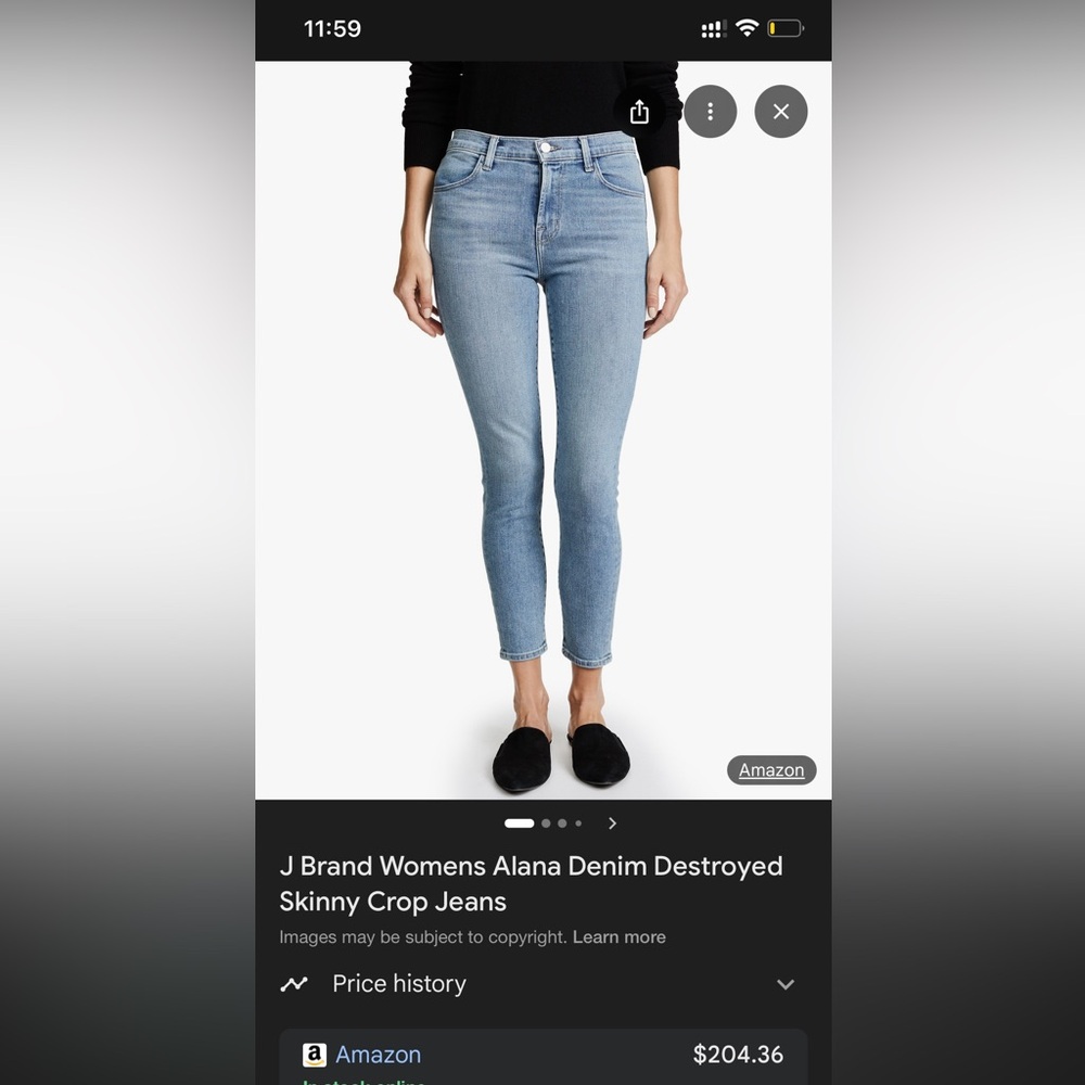 J Brand Women's Skinny Jeans in Blue